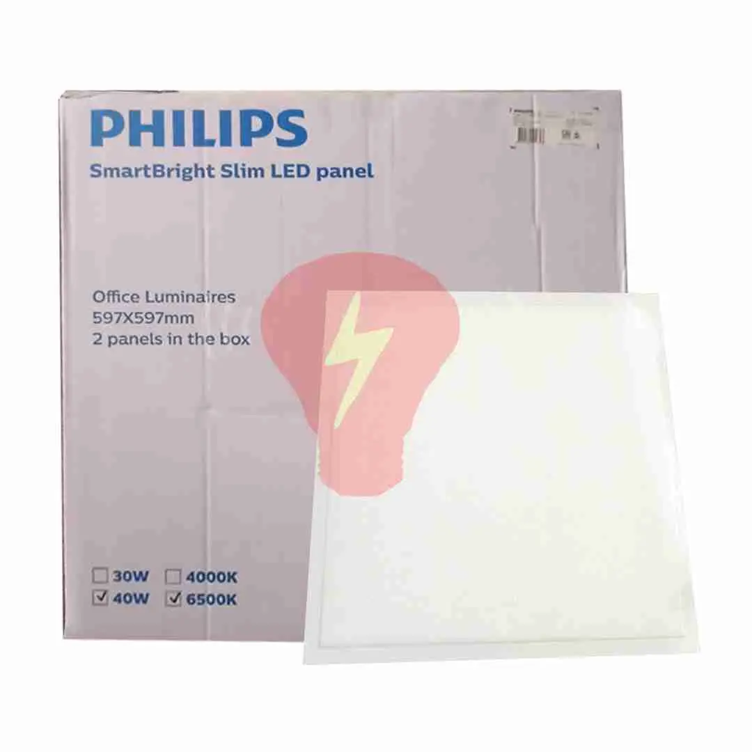 Lampu Philips LED Panel RC081V 60x60 40W | Plafon Panel LED Slim