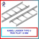 Kabel Ladder Type U Plat 1.8mm | Electro & Hotdip Galvanized