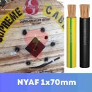 kabel nyaf 70mm supreme kabel serabut