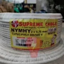 kabel nymhy 2x0.75mm white supreme kabel serabut