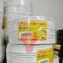 kabel nymhy 2x2.5mm white supreme kabel serabut
