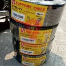 kabel nymhy 3x0.75mm black supreme kabel serabut hitam