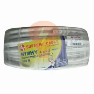 kabel nymhy 4x2.5mm white supreme kabel serabut putih
