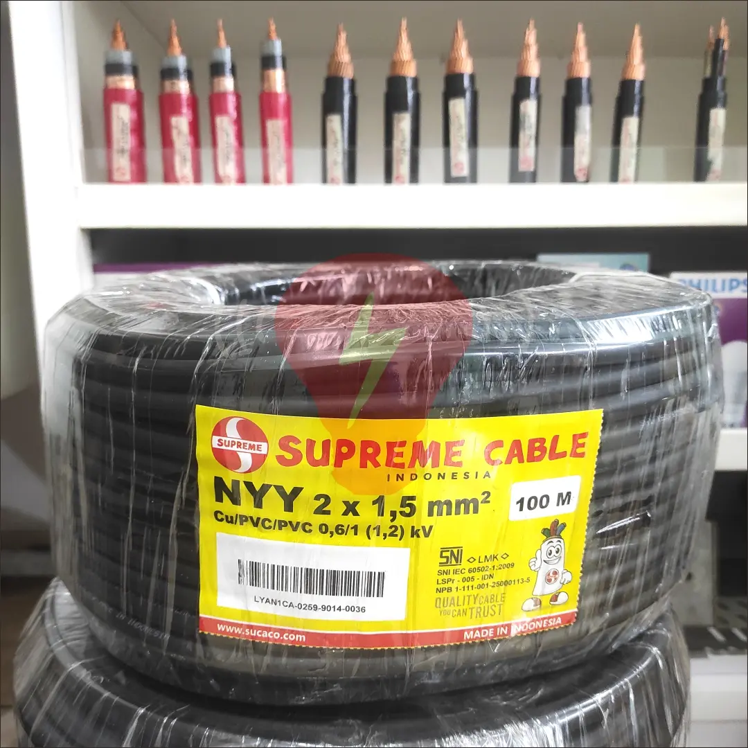 kabel nyy 2x1,5mm supreme