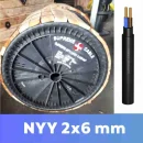 Kabel NYY 2x6mm Supreme - Kabel Listrik