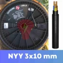 Kabel NYY 3x10mm Supreme - Kabel Listrik