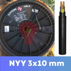 Kabel NYY 3x10mm Supreme - Kabel Listrik