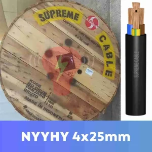 kabel nyyhy 4x25mm supreme kabel serabut