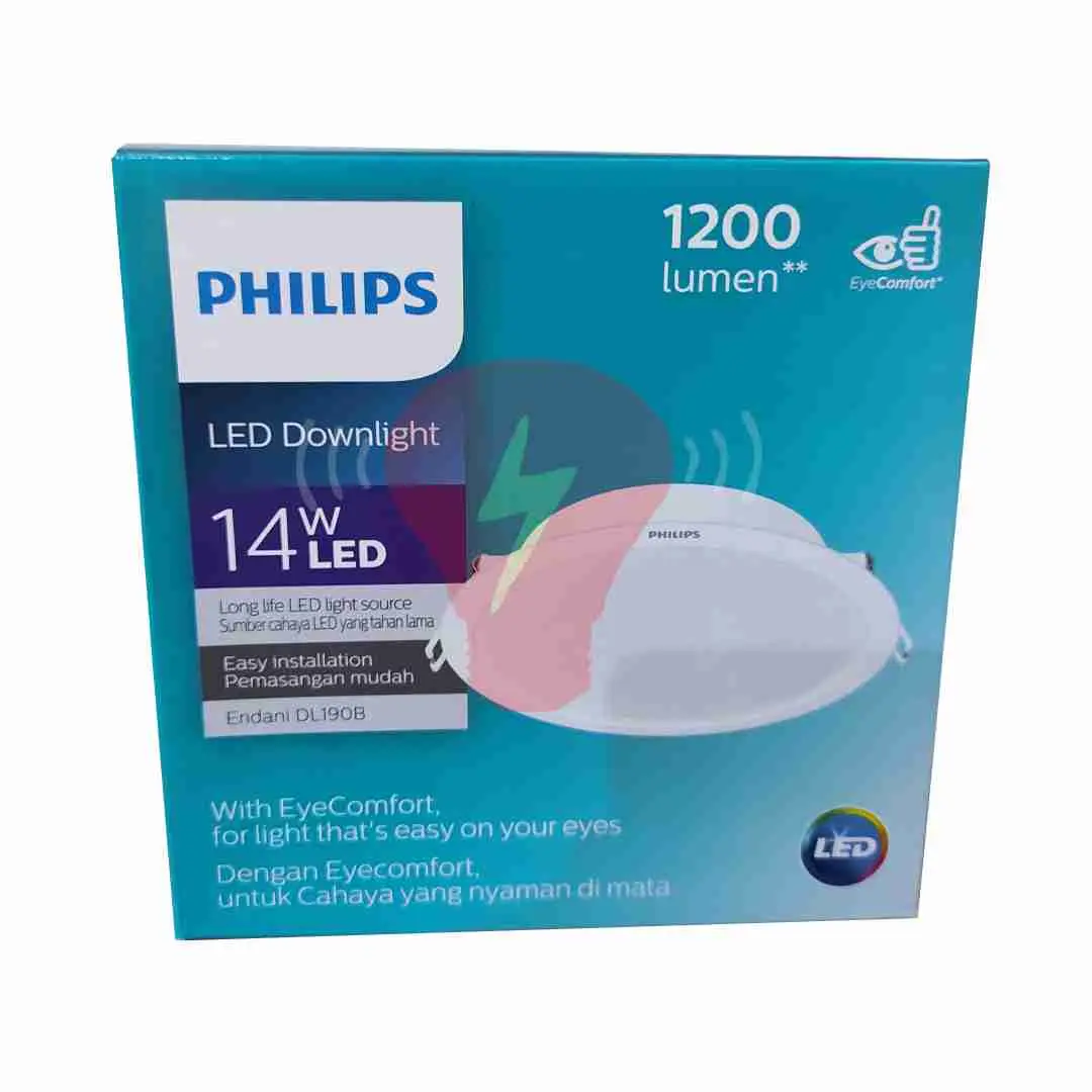 lampu philips downlight eridani 14W DL190B