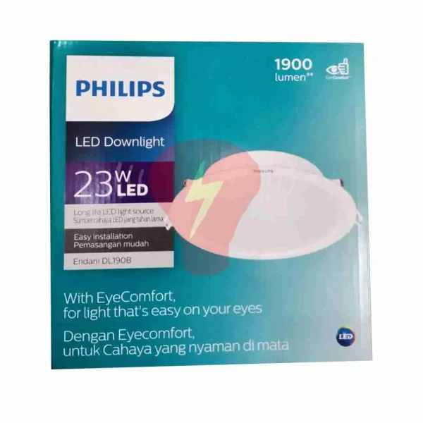lampu philips downlight eridani 23w dl190b