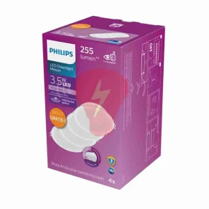 Lampu Philips Downlight 3.5W Pack - Meson D200 3.5W Beli 3 Gratis 1