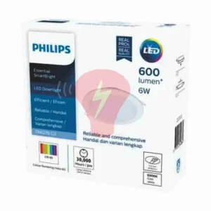 lampu philips downlight 6w dn027B philips