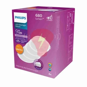Lampu Philips Downlight 9W Pack - Meson D200 9W Beli 3 Gratis 1