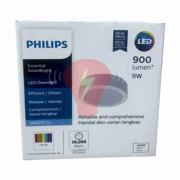 Lampu Philips Downlight 9W - DN027C LED9 9W Outbow