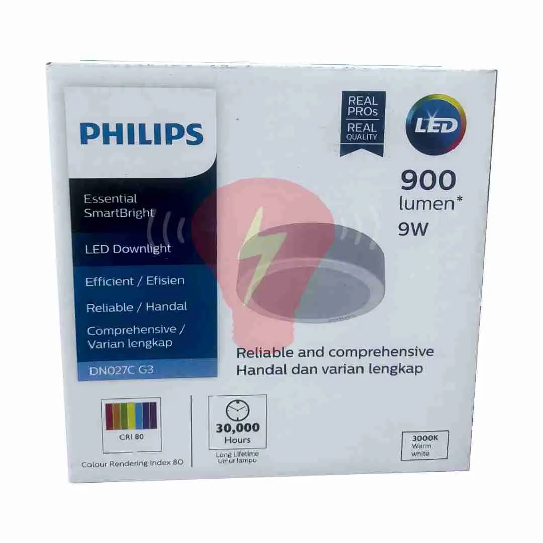 Lampu Philips Downlight 9W - DN027C LED9 9W Outbow