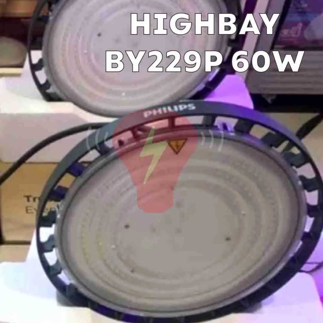 Lampu Philips BY229P 60W LED80 | Highbay Gudang & Industri