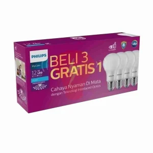 lampu led bulb 12w pack philips mycare
