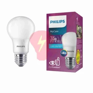 Lampu Philips LED Bulb 3W - Bohlam Lampu