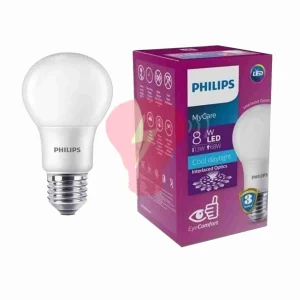 lampu philips led bulb 8w mycare