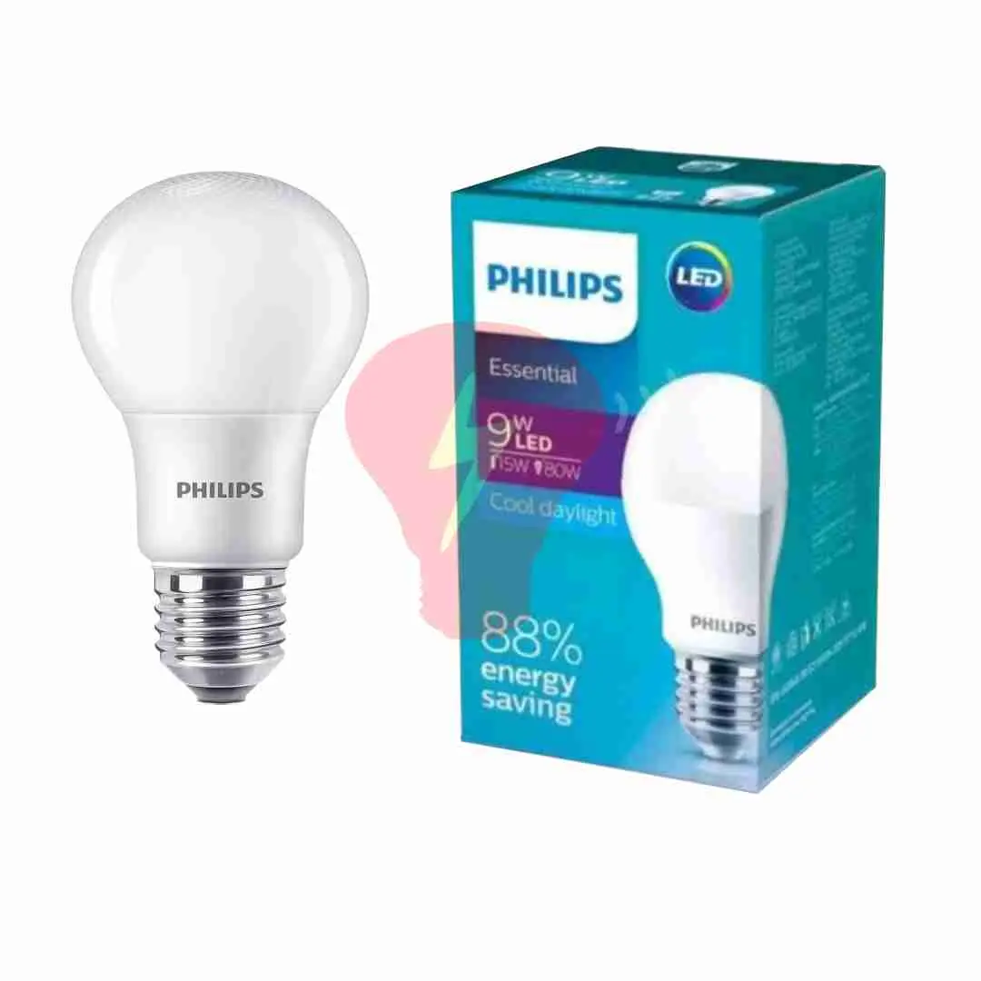 lampu essential led bulb 9w philips