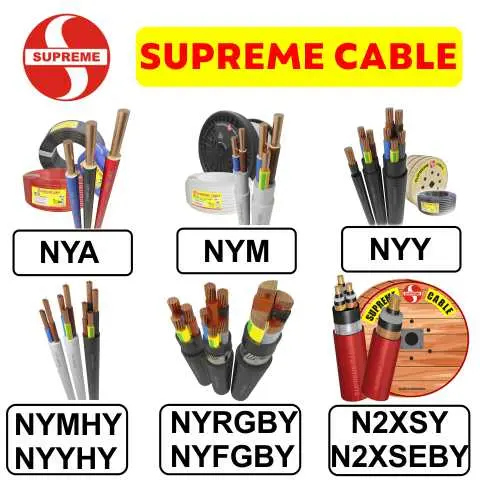 pricelist kabel supreme daftar harga kabel supreme