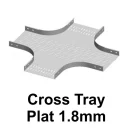 Cross Tray Plat 1.8mm | Electro & Hotdip Galvanized